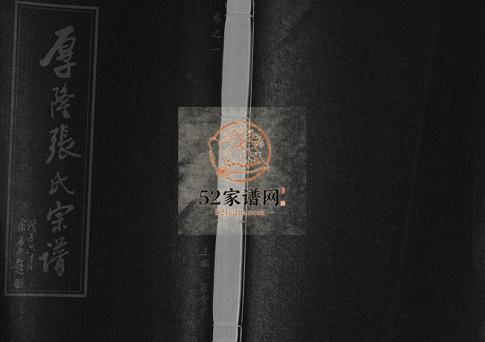 2008年修江阳厚隆张氏宗谱[3卷]浙江江山张姓电子版族谱下载