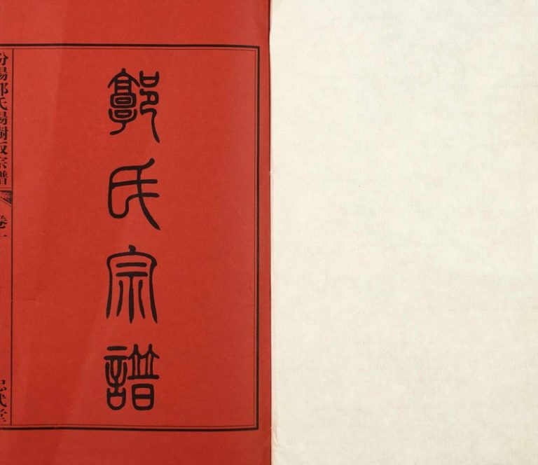 2006年修汾阳郭氏杨树坂宗谱 浙江诸暨忠武堂郭姓电子版族谱下载