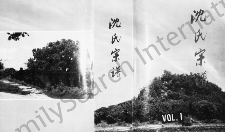 1998年重修沈氏宗谱 浙江缙云 板堰 石亭等村沈姓电子版族谱下载