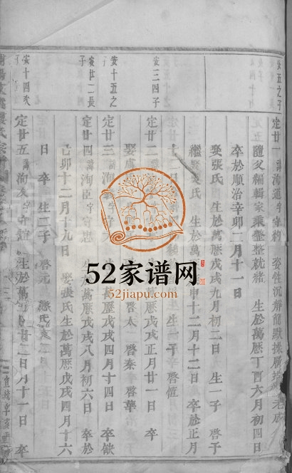1911年重修浦阳文溪楼氏宗谱[残存卷8]浙江浦江楼姓电子版族谱下载