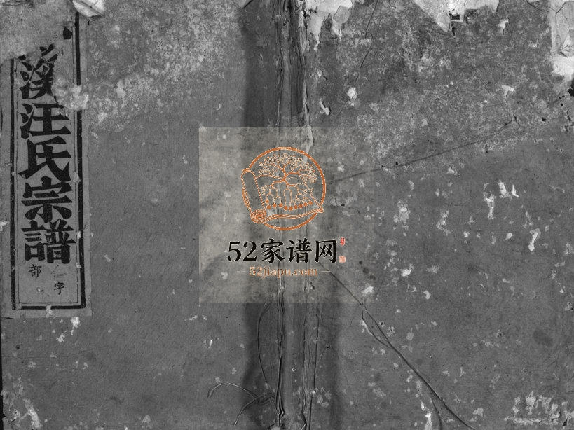 1920年修浦阳沙溪汪氏宗谱 浙江浦江汪姓电子版族谱下载