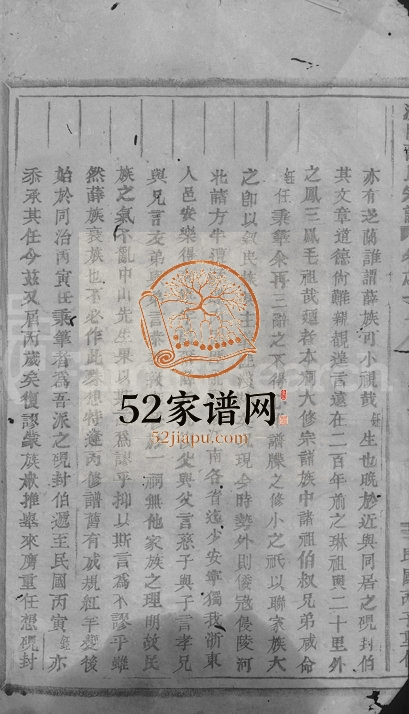 1936年修浦阳薛氏宗谱[8卷]浙江浦江薛姓电子版族谱下载