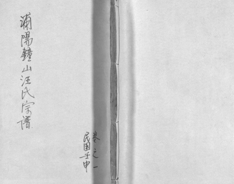 1932年修浦阳钟山汪氏宗谱[10卷]浙江浦江汪姓电子版族谱下载