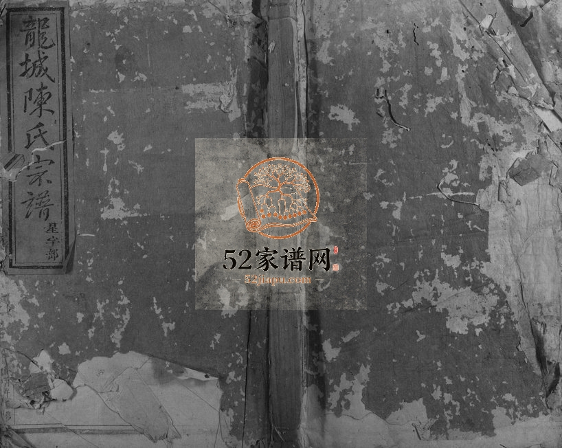 1906年修浦阳龙城陈氏宗谱 浙江浦江陈姓电子版族谱下载