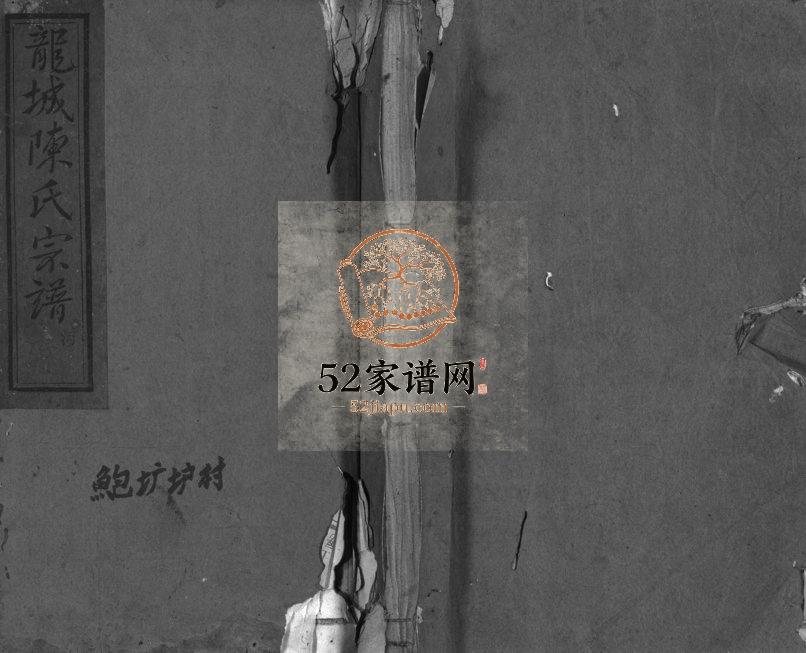 1939年重修浦阳龙城陈氏宗谱[21卷]浙江金华 浦江陈姓电子版族谱下载