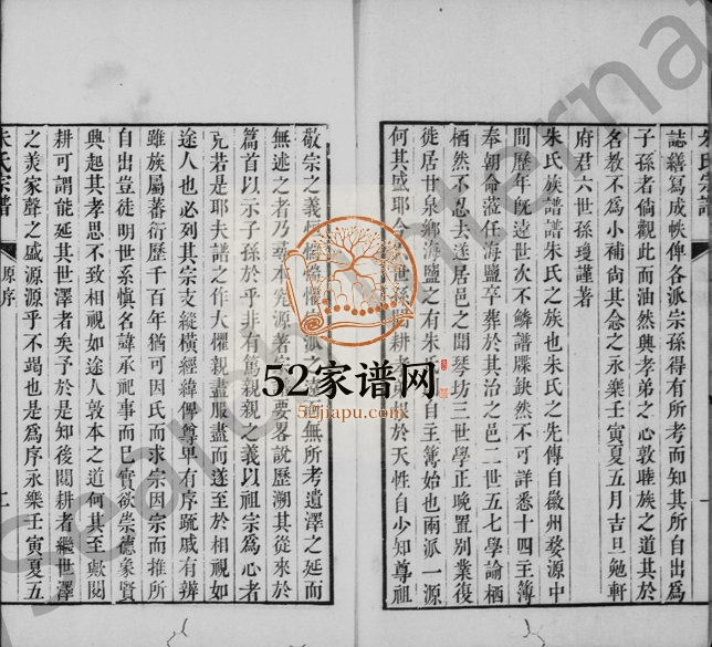 1891年修海盐朱氏族谱[20卷]浙江朱姓电子版家谱下载