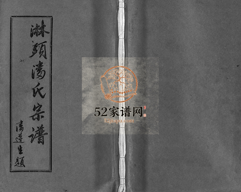 1991年重修淋头潘氏宗谱[16卷]浙江温岭潘姓电子版族谱下载