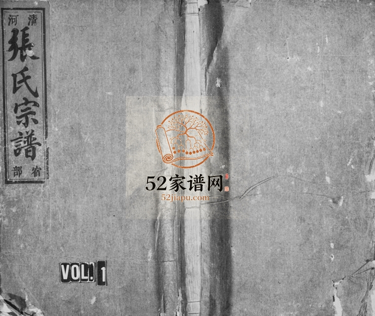 1931年重修清河张氏宗谱[10卷]浙江缙云张姓电子版族谱下载