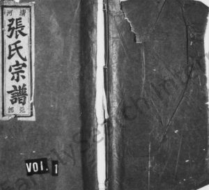 1947年重修清河张氏宗谱[残卷]福建长汀 浙江金华张姓电子版族谱下载