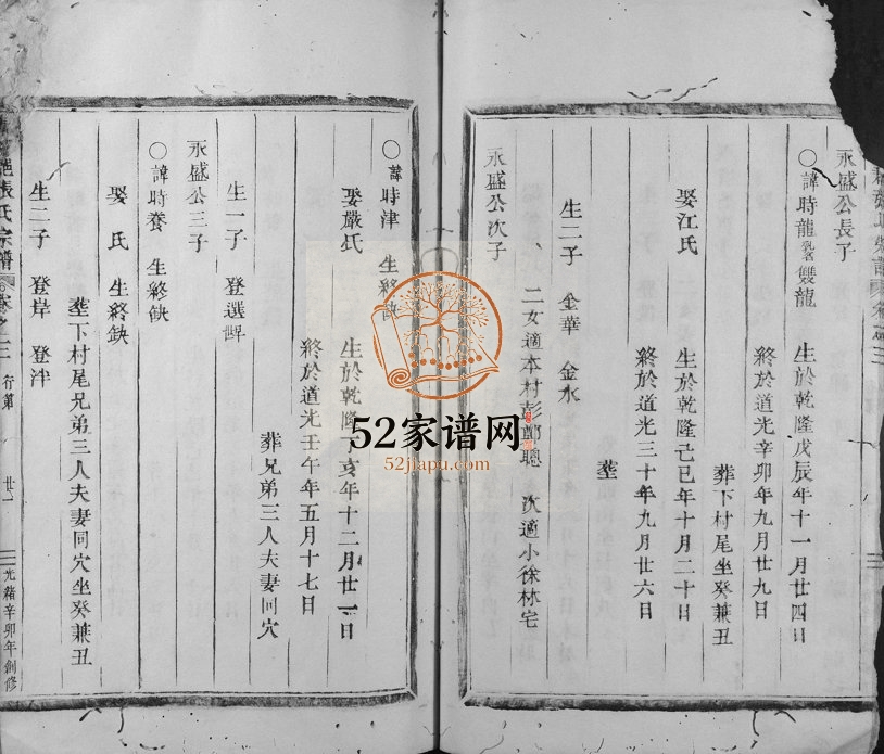 1891年初修清河郡张氏宗谱 浙江丽水张姓电子版族谱下载
