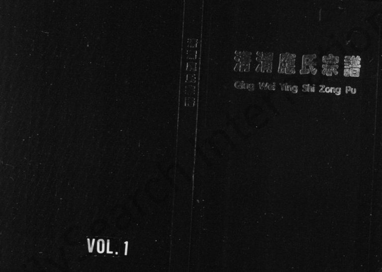 1998年修清渭应氏宗谱 浙江永康应姓电子版族谱下载