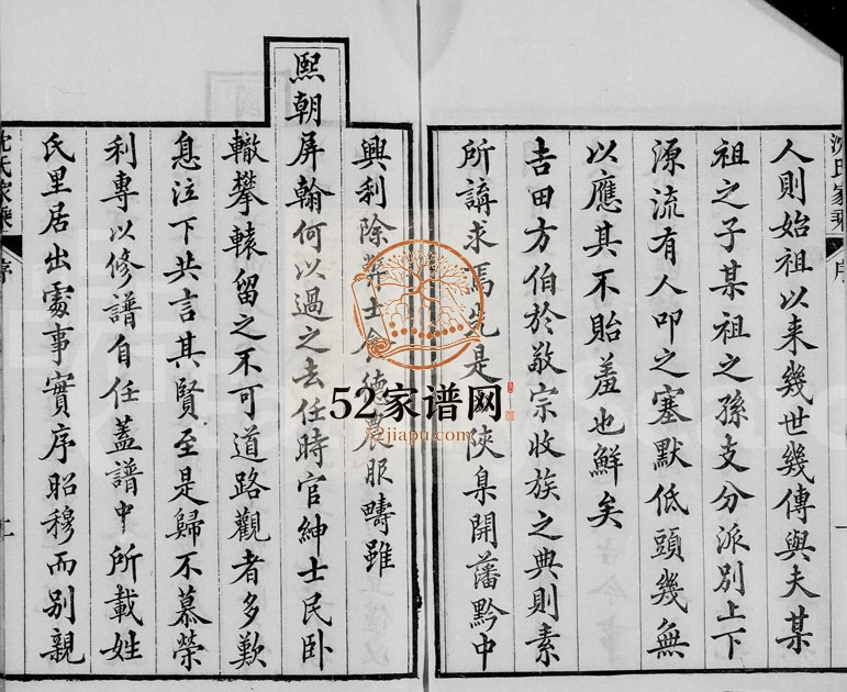 1886年修清溪沈氏家乘[20卷]浙江平湖 江苏追远堂沈姓电子版族谱下载