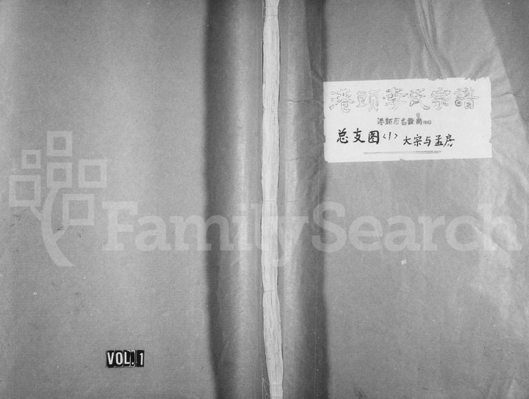 1982年修港头李氏宗谱 浙江永嘉李姓电子版族谱下载