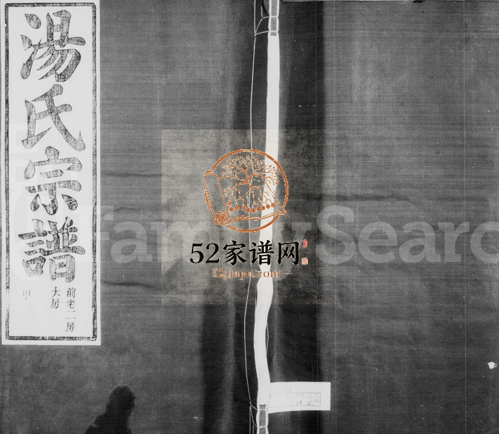 1937年修暨阳全堂汤氏宗谱 浙江诸暨光裕堂汤姓电子版族谱下载