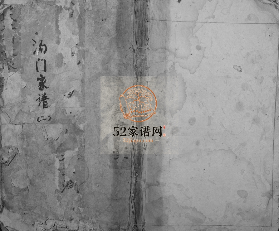 1858年修汤氏宗谱 浙江永嘉亲睦堂汤姓电子版族谱下载