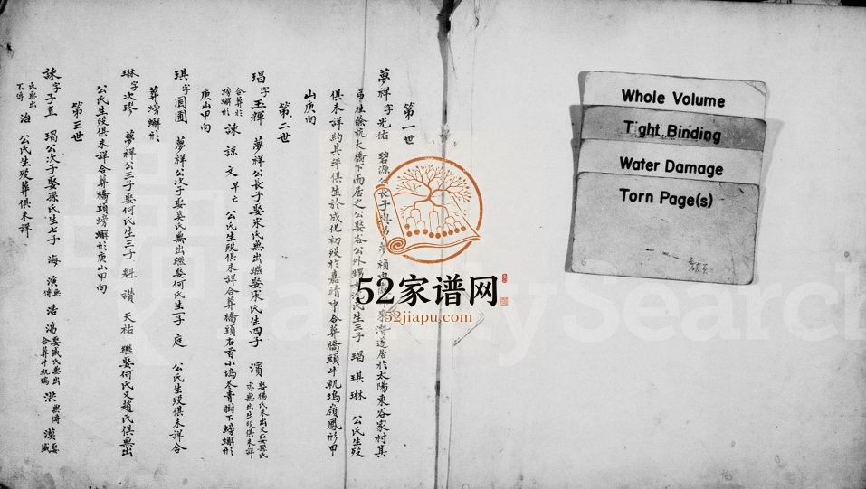 1879年修潜阳大地程氏宗谱 浙江临安程姓电子版族谱下载