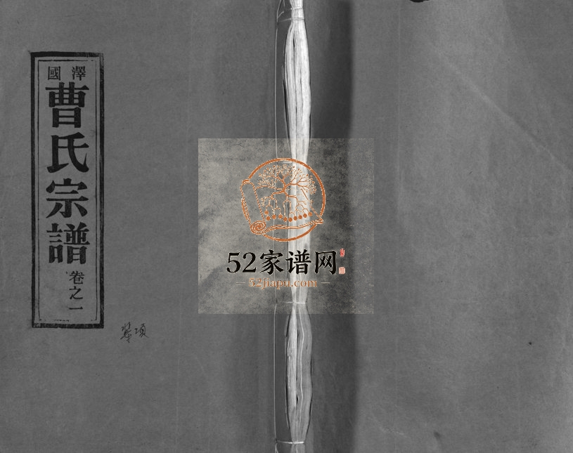 1995年修泽国曹氏宗谱[14卷]浙江台州曹姓电子版族谱下载