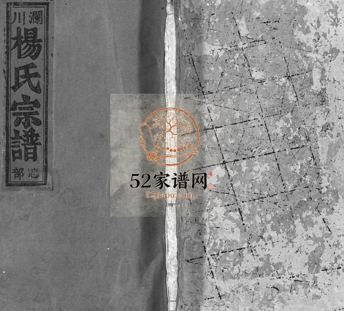 1947年续修澜川杨氏宗谱[4卷]浙江缙云杨姓电子版族谱下载
