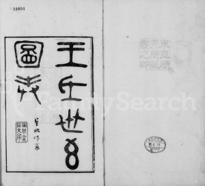 1907年修王氏世系图表元编 浙江嵊州 柯桥王姓电子版族谱下载