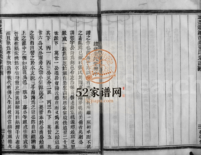 1838年修珏芝遗派沈岙张氏宗谱 浙江柯桥存心堂张姓电子版族谱下载