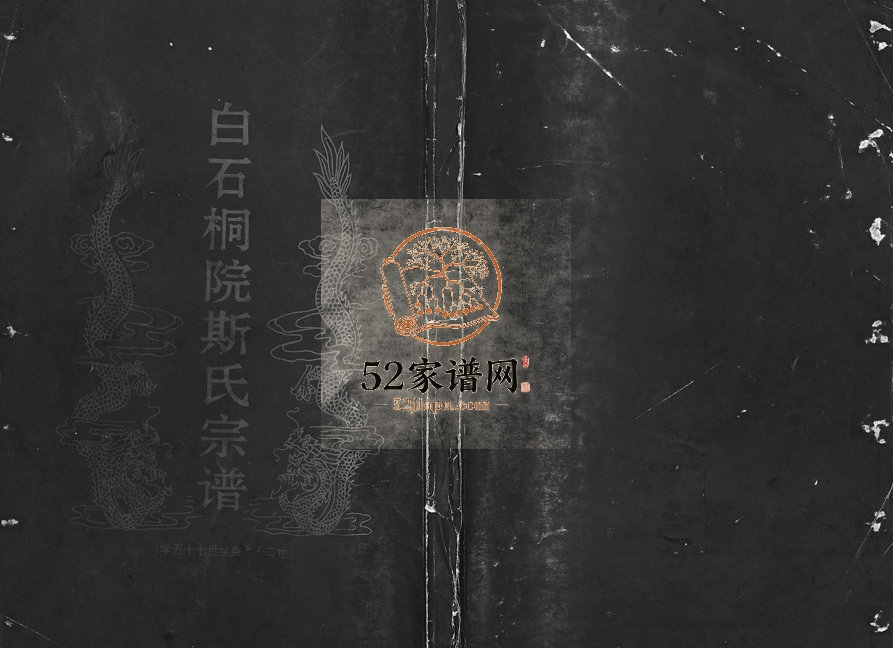 1997年重修白石桐院斯氏宗谱[不分卷]浙江东阳斯姓电子版族谱下载