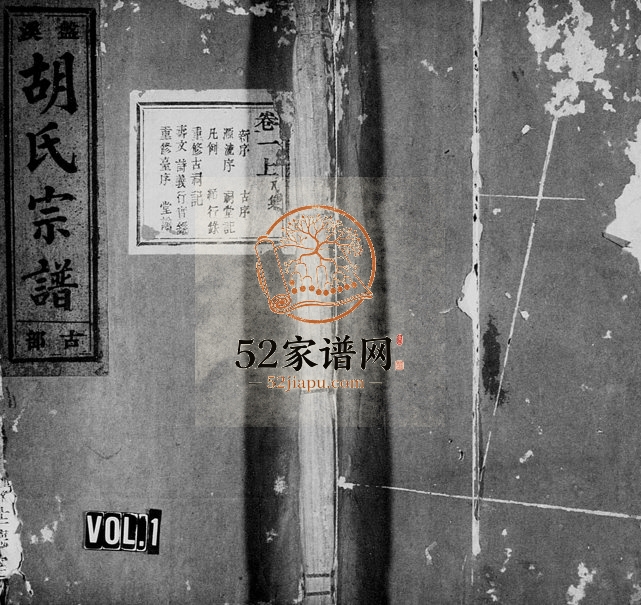 1938年修盘溪胡氏宗谱[14卷及卷末]浙江缙云世德堂胡姓电子版族谱下载