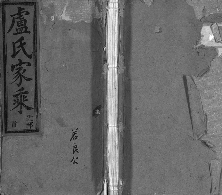 1925年五云陇川卢氏宗谱[27卷]浙江缙云卢姓电子版族谱下载