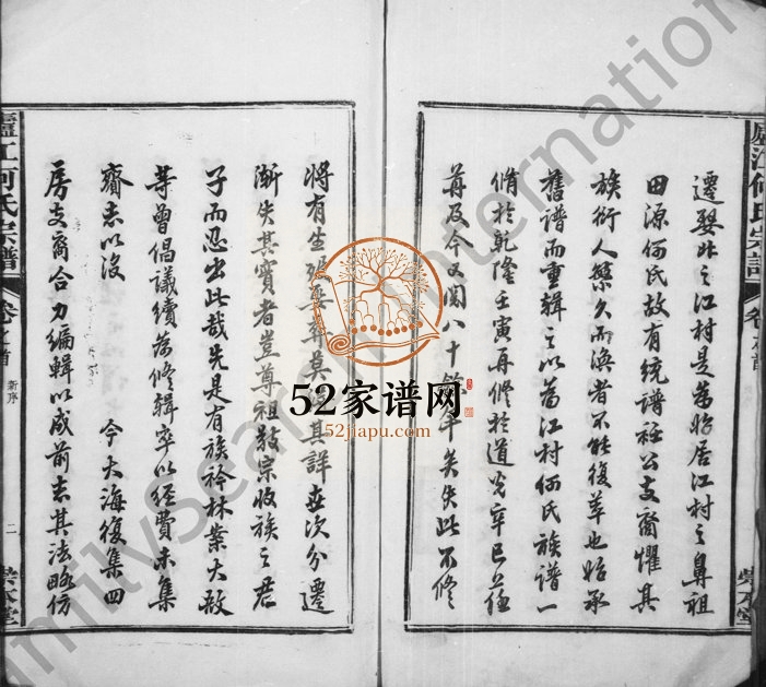 1902年修卢江何氏宗谱[3卷首末各1卷]浙江金华崇本堂何姓电子版族谱下载