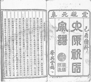 1909年祝家圑祝氏续修宗谱[18卷首3卷]浙江建德肇兴堂祝姓电子版族谱下载