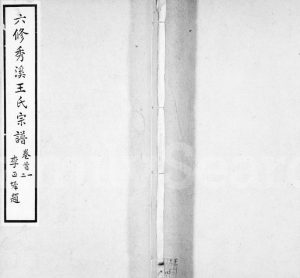 1917年六修秀溪王氏宗谱[6卷首1卷]浙江嘉善王姓电子版族谱下载