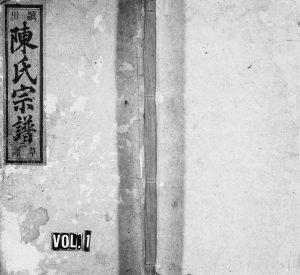 1921年重修颖川陈氏宗谱 浙江缙云陈姓电子版族谱下载