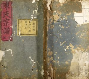 1887年修颖川陈氏宗谱 浙江缙云陈姓电子版族谱下载