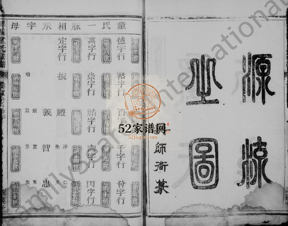 1873年重修择基童氏宗谱[16卷]浙江兰溪萃涣堂童姓电子版族谱下载