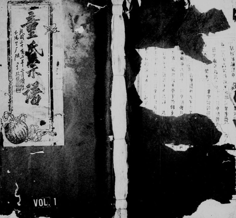 1933年修童氏宗谱[残卷]浙江淳安大宗堂童姓电子版族谱下载