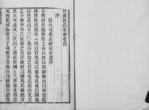 1884年修竹溪沈氏家乘[20卷首1卷]浙江吴兴沈姓电子版族谱下载