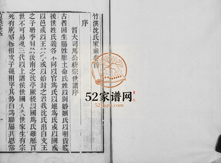 1884年修竹溪沈氏家乘[20卷首1卷]浙江吴兴沈姓电子版族谱下载