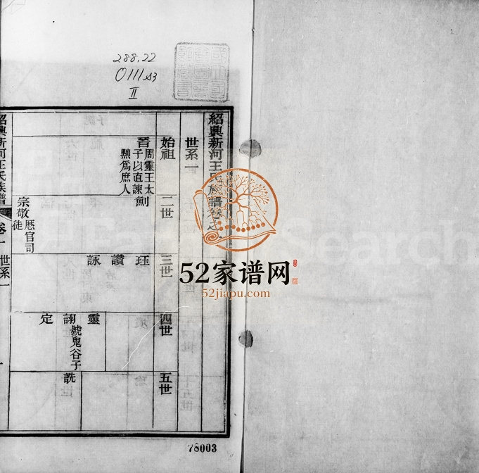 1924年修绍兴新河王氏族谱[10卷]浙江柯桥王姓电子版家谱下载
