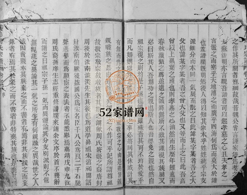1880年修义乌周氏宗谱 浙江周姓电子版族谱下载