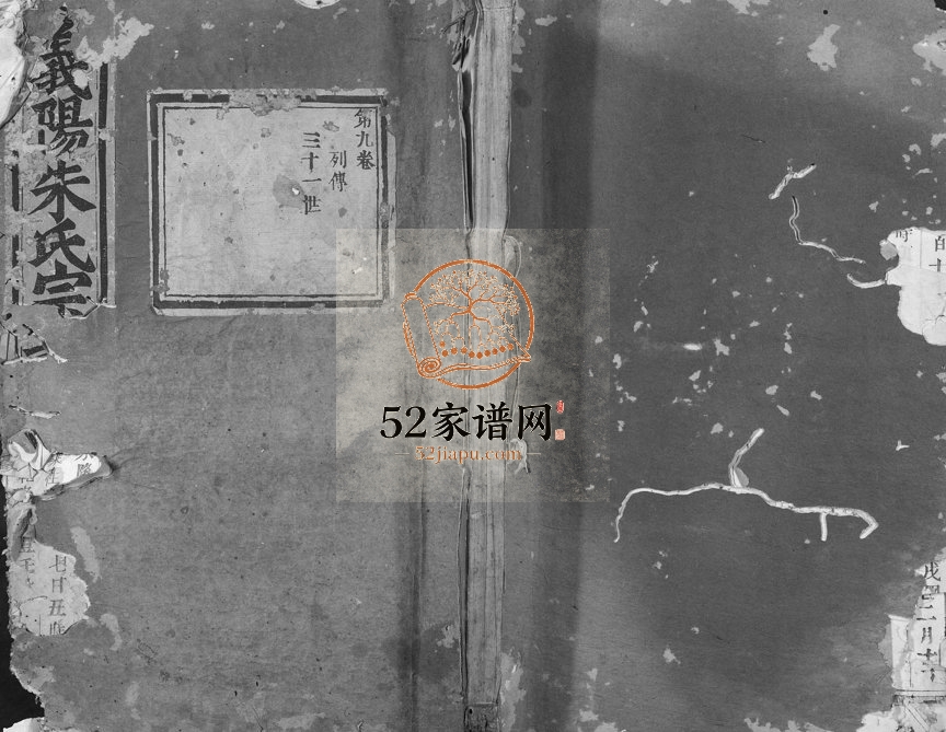 1874年修义阳金竹塘朱氏宗谱 浙江义乌 缙云朱姓电子版族谱下载