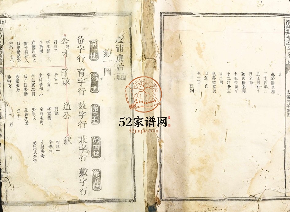 1878年修铺城瑞安季氏宗谱 浙江季姓电子版族谱下载