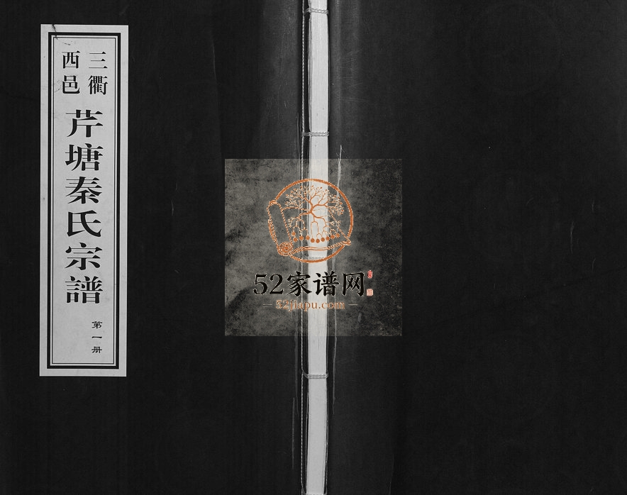 2015年修三衢西邑芹塘秦氏宗谱 浙江衢州九如堂秦姓电子版族谱下载