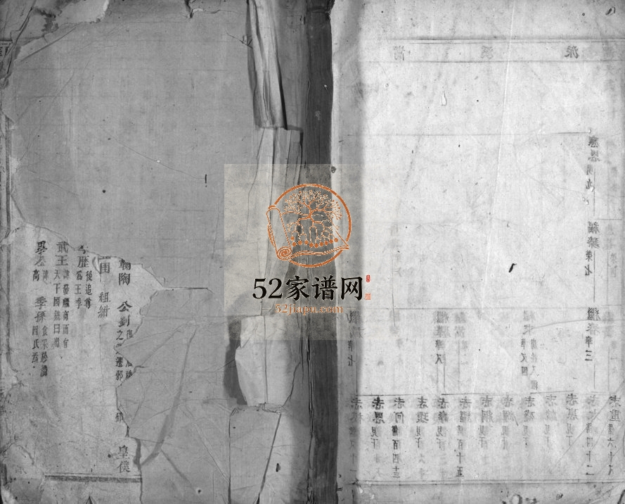 1882年修华墻潘氏宗谱[残卷]浙江浦江潘姓电子版族谱下载