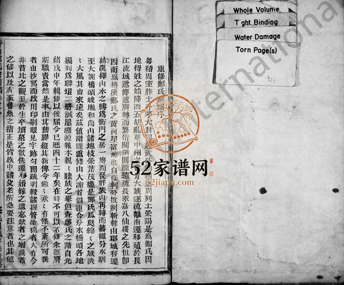 1948年重修苍山郑氏宗谱[5卷]浙江永嘉郑姓电子版族谱下载