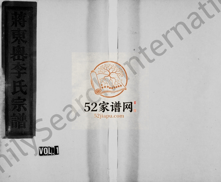 1996年重修蒋东岙李氏宗谱 浙江黄岩李姓电子版族谱下载