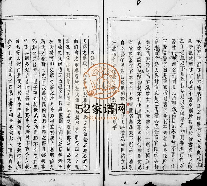 1760年修蒋氏宗谱[残卷]浙江缙云蒋姓电子版族谱下载