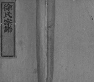1918年修蕉川徐氏宗谱[2卷首1卷]浙江遂昌徐姓电子版族谱下载