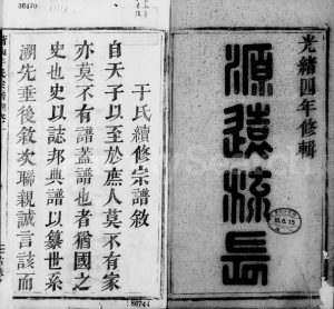 1878年六修萧山于氏宗谱[10卷]浙江佑启堂于姓电子版族谱下载