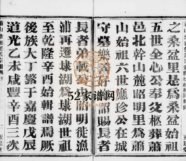 1896年修萧山塘湾徐氏家谱[6卷]浙江承宗堂徐姓电子版族谱下载