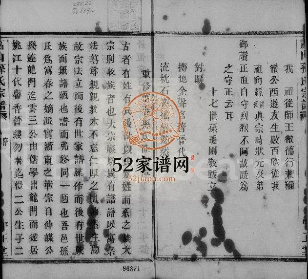 1875年修萧山孙氏宗谱[10卷]浙江守正堂孙姓电子版族谱下载