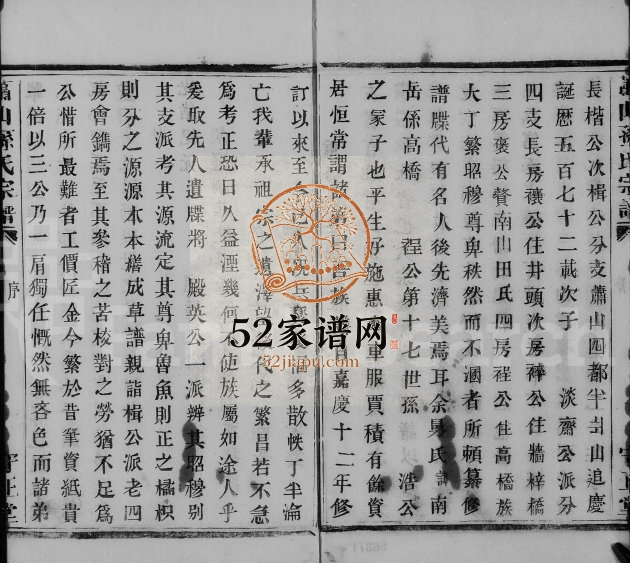 1875年修萧山孙氏宗谱[10卷]浙江守正堂孙姓电子版族谱下载
